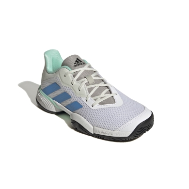 adidas Tennisschuhe Barricade Allcourt weiss/blau Kinder